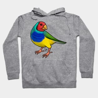 Bird - Finch - Gouldian Hoodie